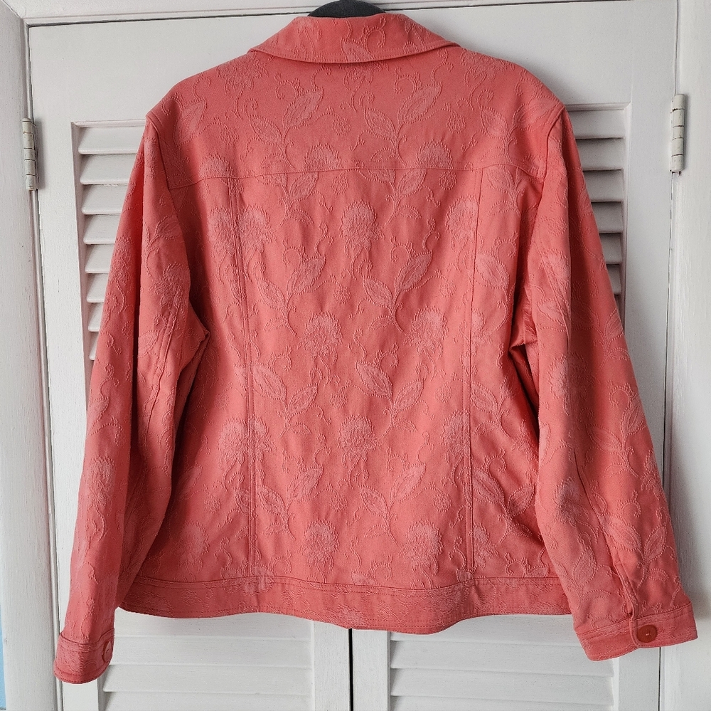 Classic Elements Women’s Blazer Jacket Size 16/18… - image 2